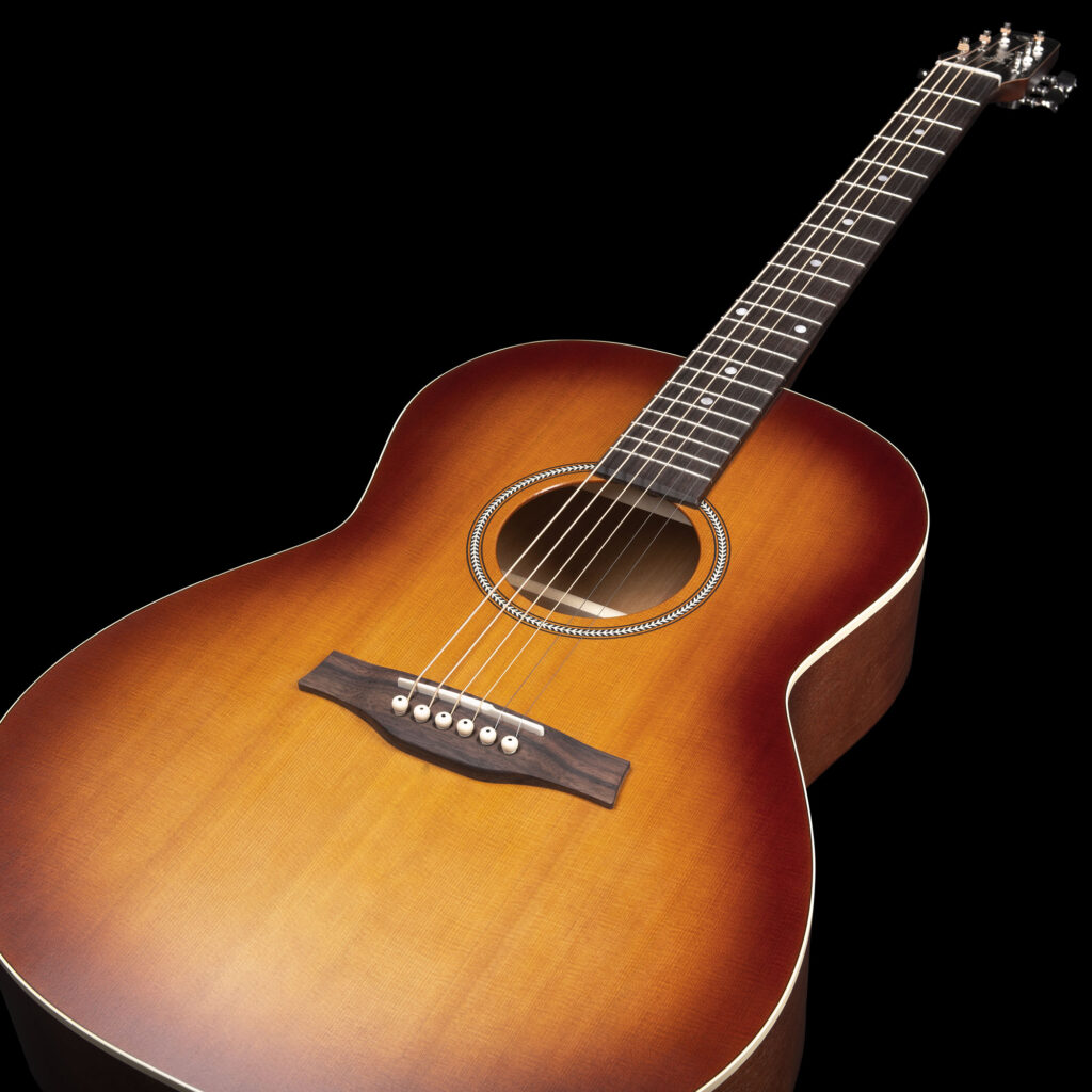 Seagull Entourage Folk Concert Shsc Cedre Merisier Rw - Rustic Burst Semi Gloss - Guitare Folk - Variation 2