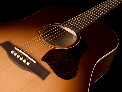 Seagull Entourage Presys Ii Dreadnought Epicea Merisier Rw - Autumn Burst - Guitare Electro Acoustique - Variation 3