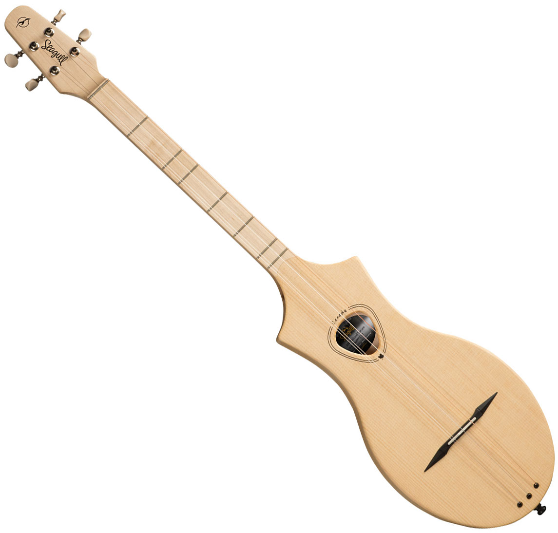 Dulcimer Seagull M4 Spruce Gaucher natural naturel