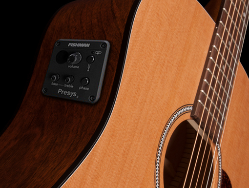 Seagull S6 Original Presys Ii Lh Gaucher Dreadnought Cedre Merisier Rw +housse - Natural Semi Gloss - Guitare Electro Acoustique - Variation 4