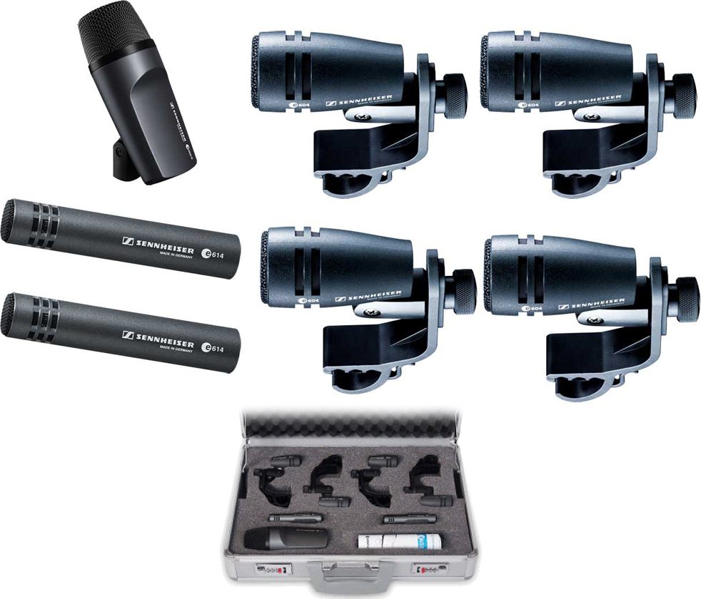 Sennheiser E 600 Series Drum Kit - Paire, Kit, Stereo Set Micros - Main picture