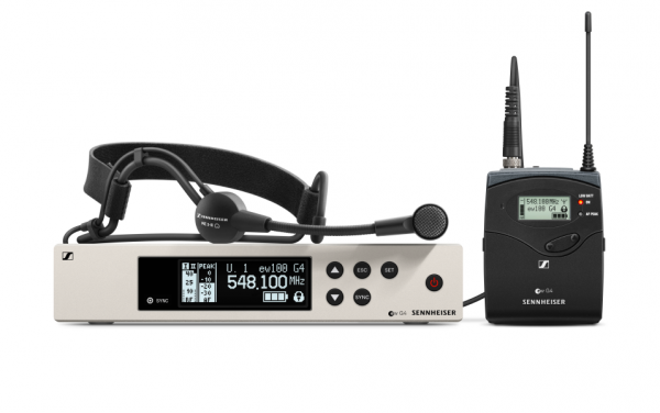Sennheiser ew 100 G4-ME3-A Wireless headworn microphone