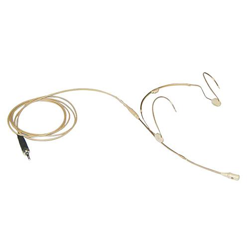 Sennheiser HSP 2-ew Lightweight Neckband Mic Assembly With Omni Directional Mke Platinum Capsule Black Ew Connector 3 Oz