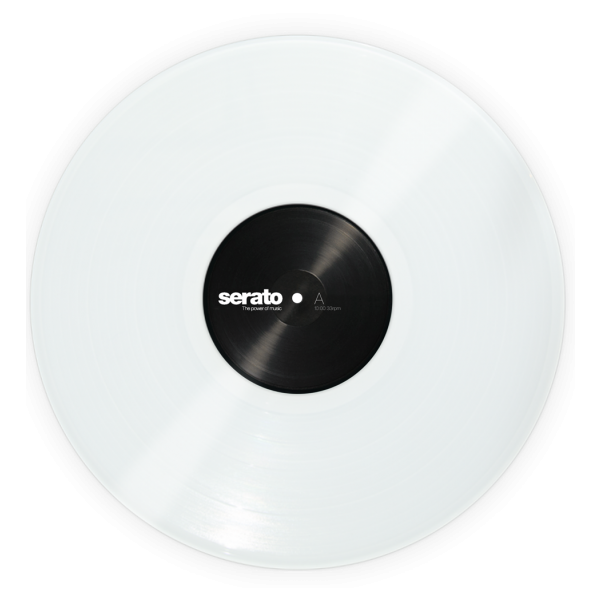 Vinyl timecode Serato Serato Standard Colors 12'' (Pair) Clear