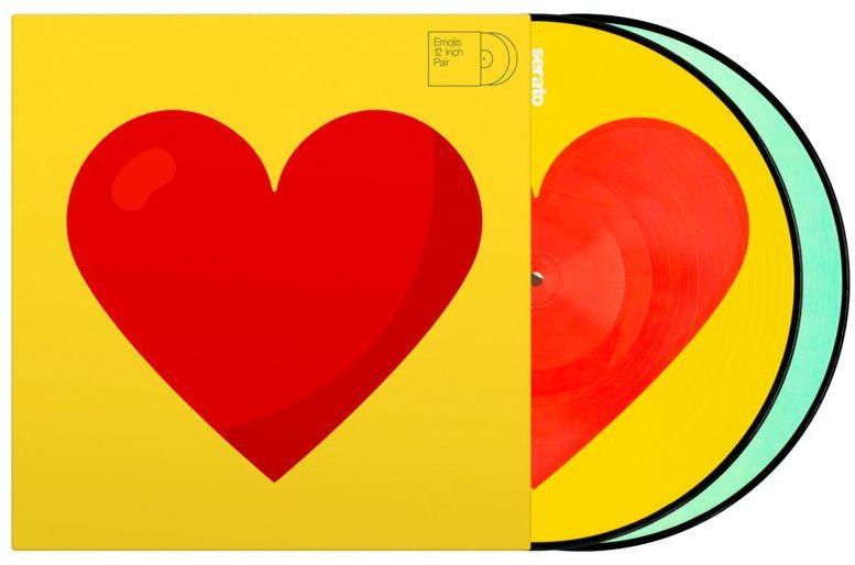 Vinyl timecode Serato Emoji Picture Disc(donut/heart)