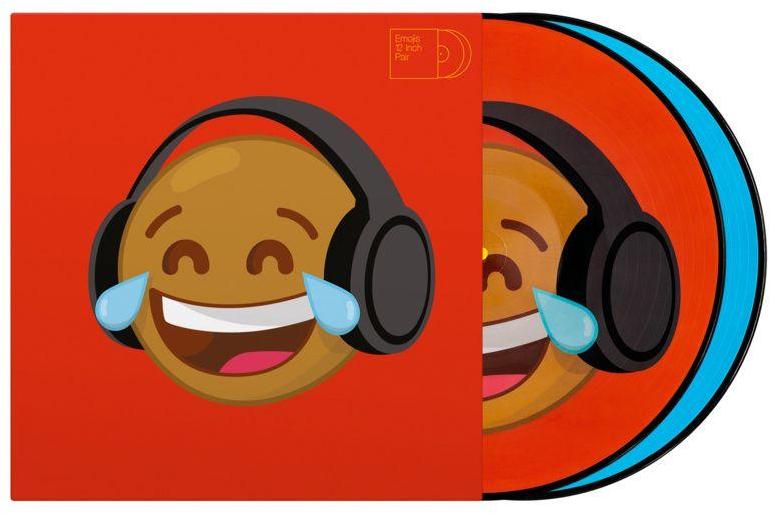 Vinyl timecode Serato Emoji PIcture Disc(Thinking/Crying)