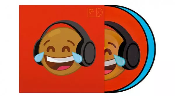 Vinyl timecode Serato Emoji PIcture Disc(Thinking/Crying)