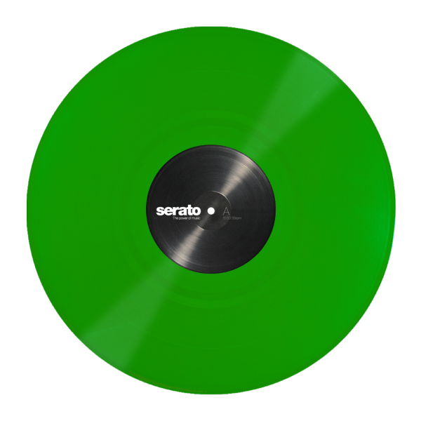 Vinyl timecode Serato Serato Standard Colors 12'' (Pair) - Green