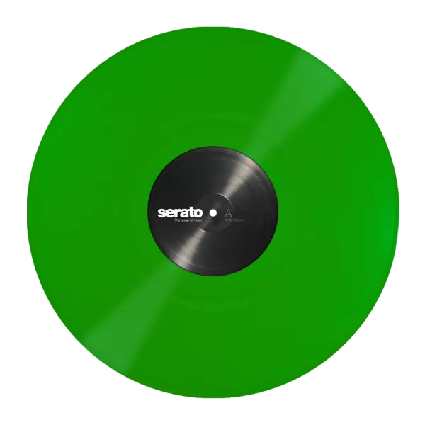 Vinyl timecode Serato Serato Standard Colors 12'' (Pair) - Green