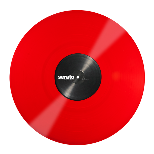 Vinyl timecode Serato Serato Standard Colors 12'' (Pair) - Red