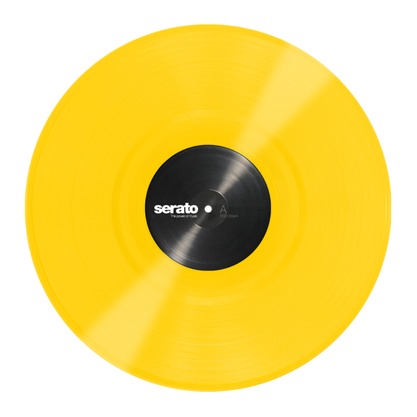 Serato Serato Standard Colors 12'' (Pair) Yellow Control vinyl