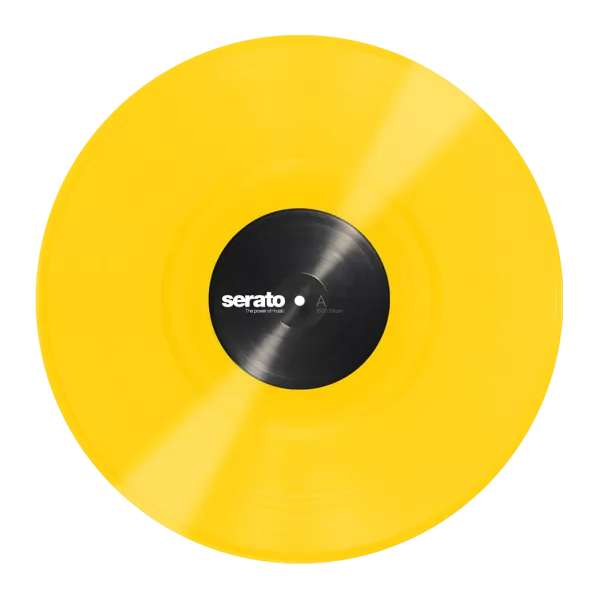 Vinyl timecode Serato Serato Standard Colors 12'' (Pair) - Yellow