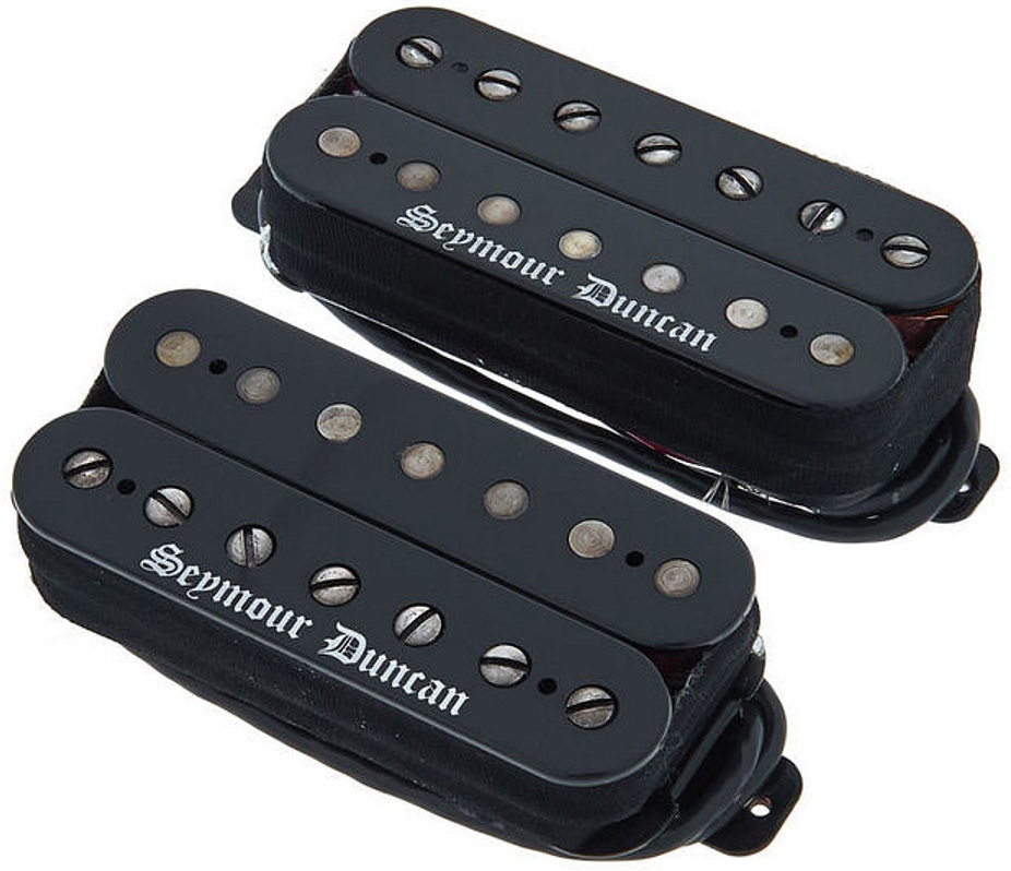 Seymour Duncan Black Winter 7 Stgr Humbucker 2-set 7-cordes Ceramic - Micro Guitare Electrique - Main picture