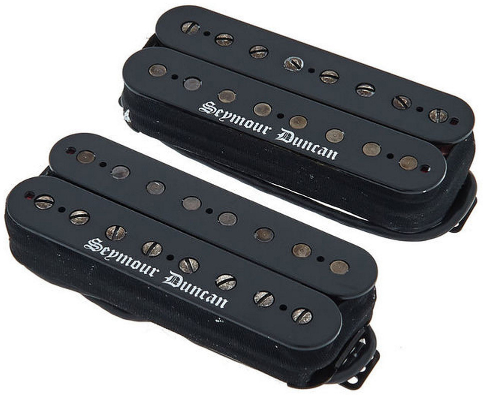 Seymour Duncan Black Winter 8 Stgr Humbucker 2-set 8-cordes Ceramic - Micro Guitare Electrique - Main picture