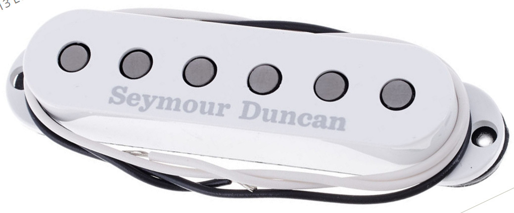 Seymour Duncan Custom Flat Strat Ssl-6 Single-coil White - Micro Guitare Electrique - Main picture