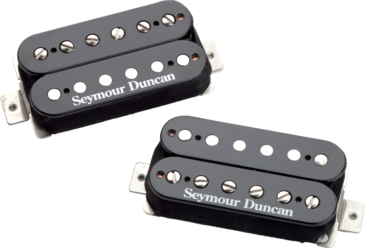Seymour Duncan Jeu Hot Rodded Humbucker Sh4 And Sh2n Set Black - - Micro Guitare Electrique - Main picture