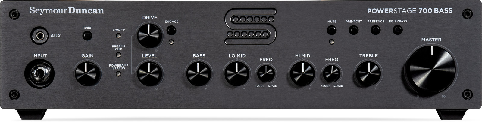 Seymour Duncan Powerstage 700 Bass Rack Mount - TÊte Ampli Basse - Main picture