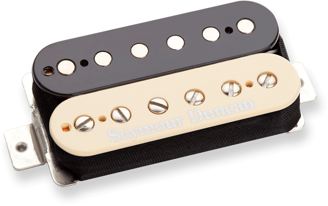 Seymour Duncan Sh-5 Duncan Custom - Zebra - Micro Guitare Electrique - Main picture