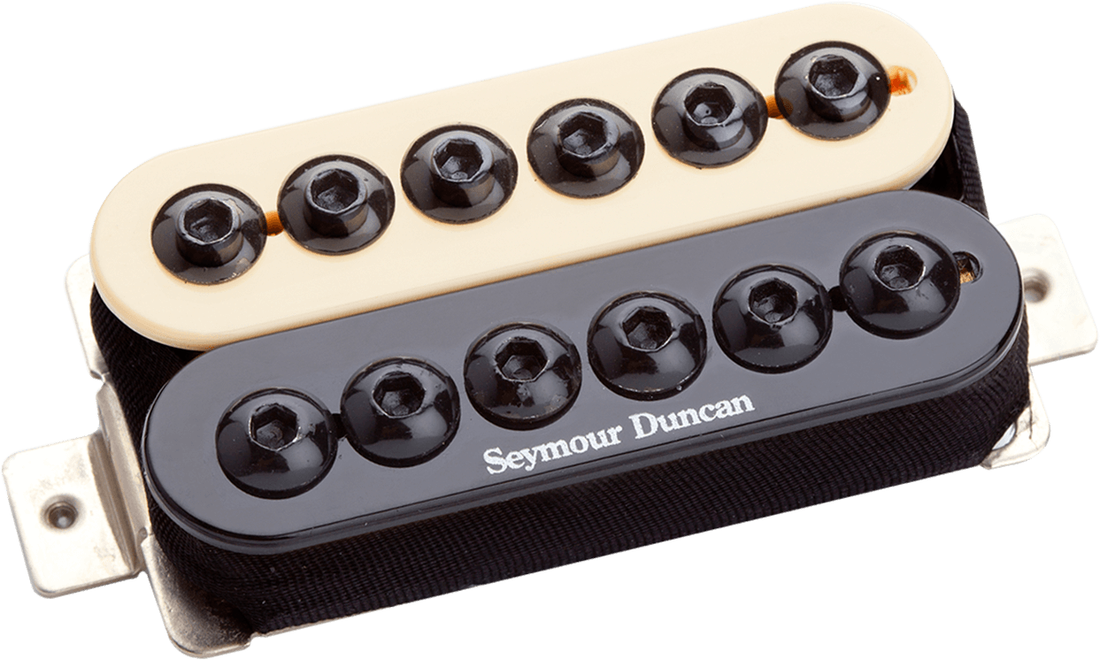 Seymour Duncan Sh-8n Invader - Neck - Zebra - Micro Guitare Electrique - Main picture