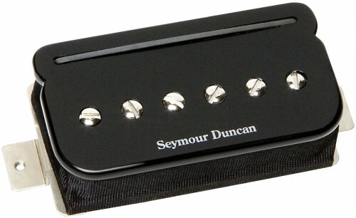 Seymour Duncan Shpr-2b P-rails Hot - Bridge - Black - Micro Guitare Electrique - Main picture