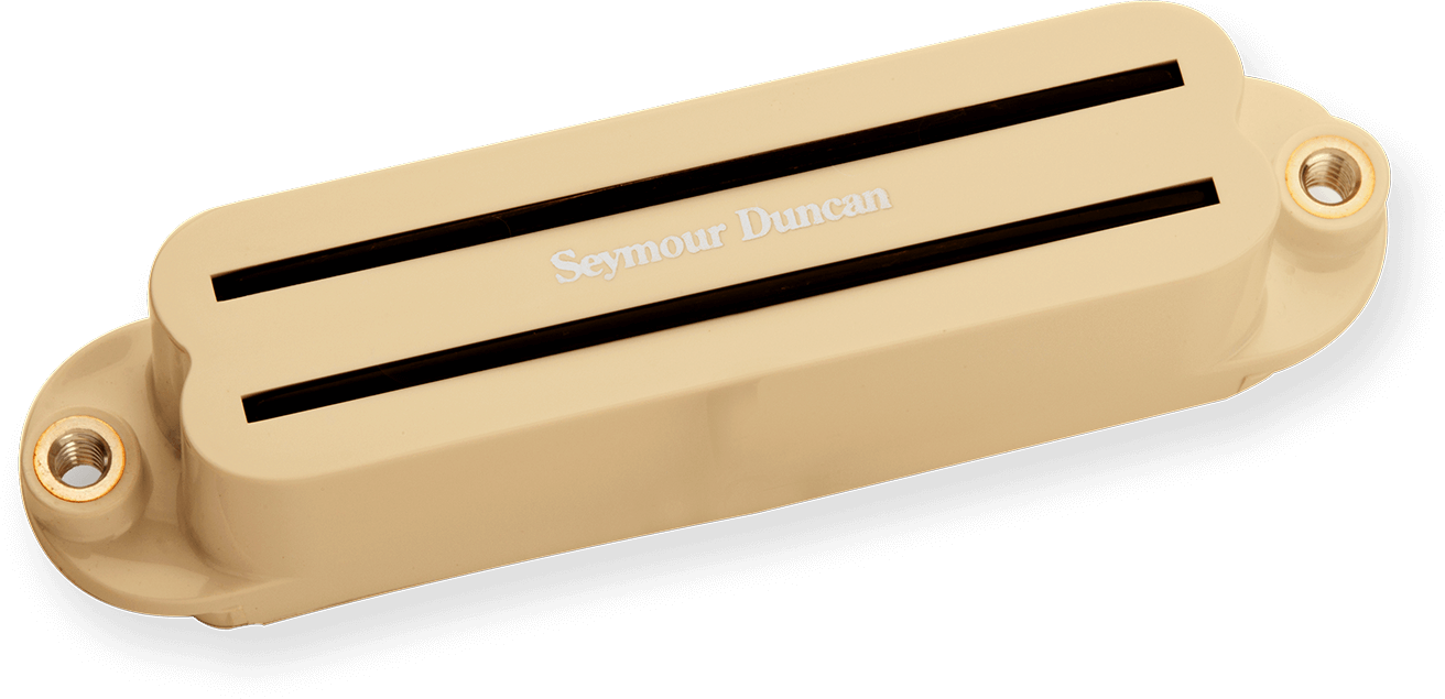 Seymour Duncan Shr-1b Hot Rails Strat - Bridge - Cream - Micro Guitare Electrique - Main picture