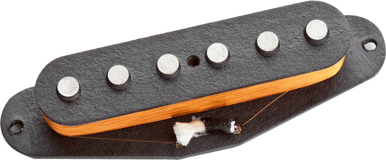 Seymour Duncan Ssl-2 Vintage Flat Strat - Black - Micro Guitare Electrique - Main picture