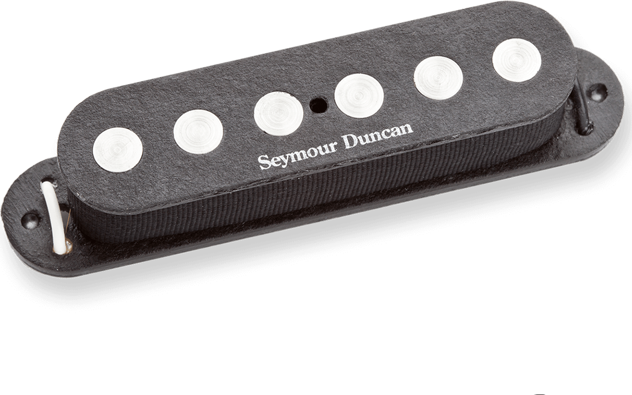 Seymour Duncan Ssl-4 Rwrp Quarter Pound Strat - Middle Rwrp - Black - Micro Guitare Electrique - Main picture