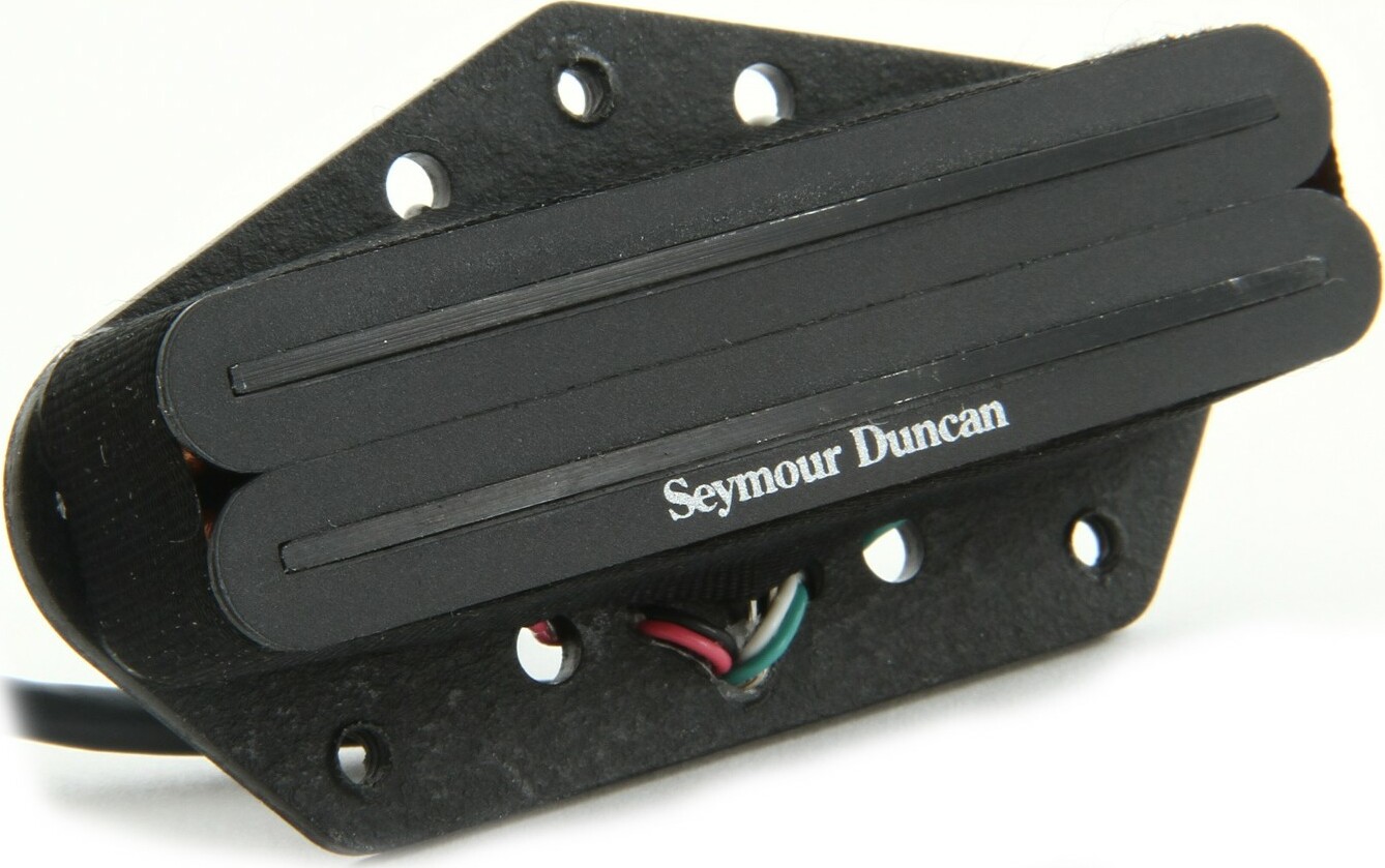 Seymour Duncan Sthr-1b Hot Rails Tele - Bridge - Black - Micro Guitare Electrique - Main picture