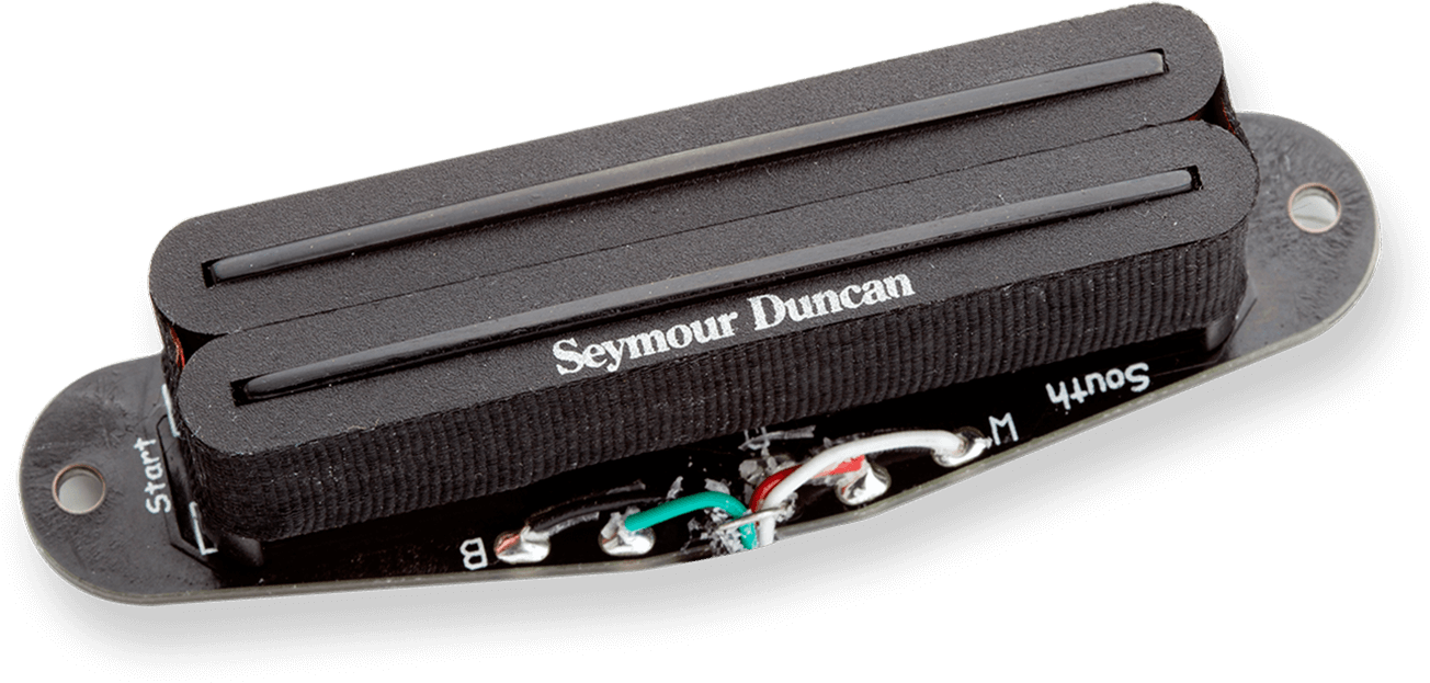 Seymour Duncan Sthr-1n Hot Rails Tele - Neck - Black - Micro Guitare Electrique - Main picture