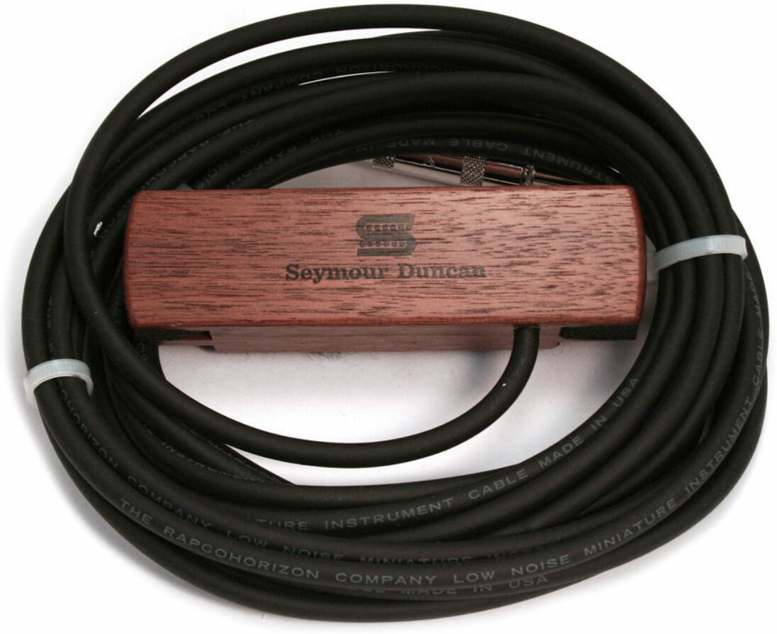 Seymour Duncan Woody Hum Cancelling Pour Cordes Acier	Walnut - Micro Guitare Acoustique - Main picture