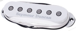 Micro guitare electrique Seymour duncan Custom Flat Strat SSL-6 - White