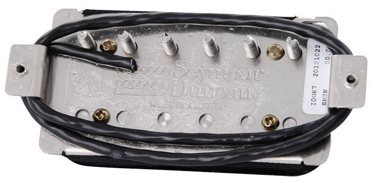 Seymour Duncan Jazz Model Sh-2n 4c Humbucker Neck Manche Zebra - - Micro Guitare Electrique - Variation 1