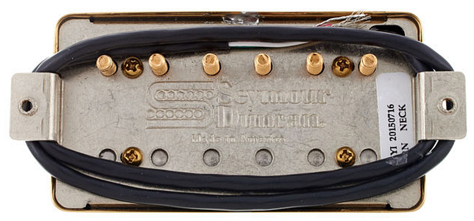 Seymour Duncan Jazz Model Sh-2n 4c Humbucker Neck Manche Gold - - Micro Guitare Electrique - Variation 2