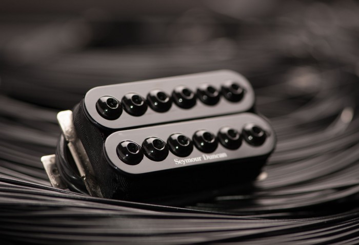 Seymour Duncan Sh-8b Invader - Bridge - Zebra - Micro Guitare Electrique - Variation 5
