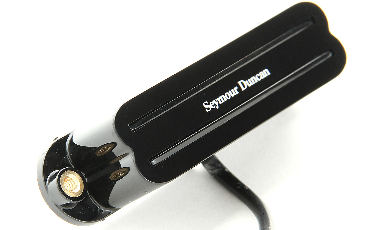 Seymour Duncan Shr-1b Hot Rails Strat – Bridge - Black - Micro Guitare Electrique - Variation 1