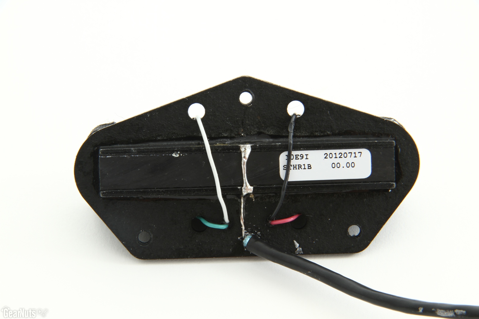 Seymour Duncan Sthr-1b Hot Rails Tele - Bridge - Black - Micro Guitare Electrique - Variation 1