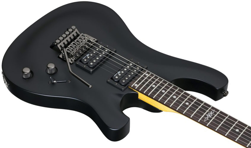 Sgr By Schecter 006 Fr Hh Rw - Midnight Satin Black - Guitare Électrique MÉtal - Variation 1