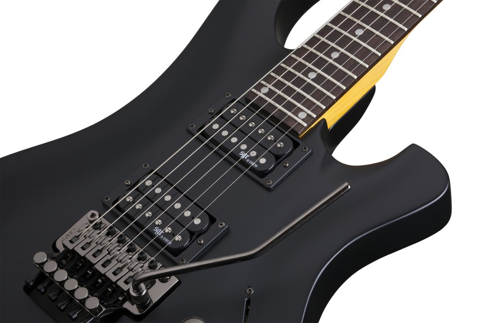 Sgr By Schecter 006 Fr Hh Rw - Midnight Satin Black - Guitare Électrique MÉtal - Variation 2