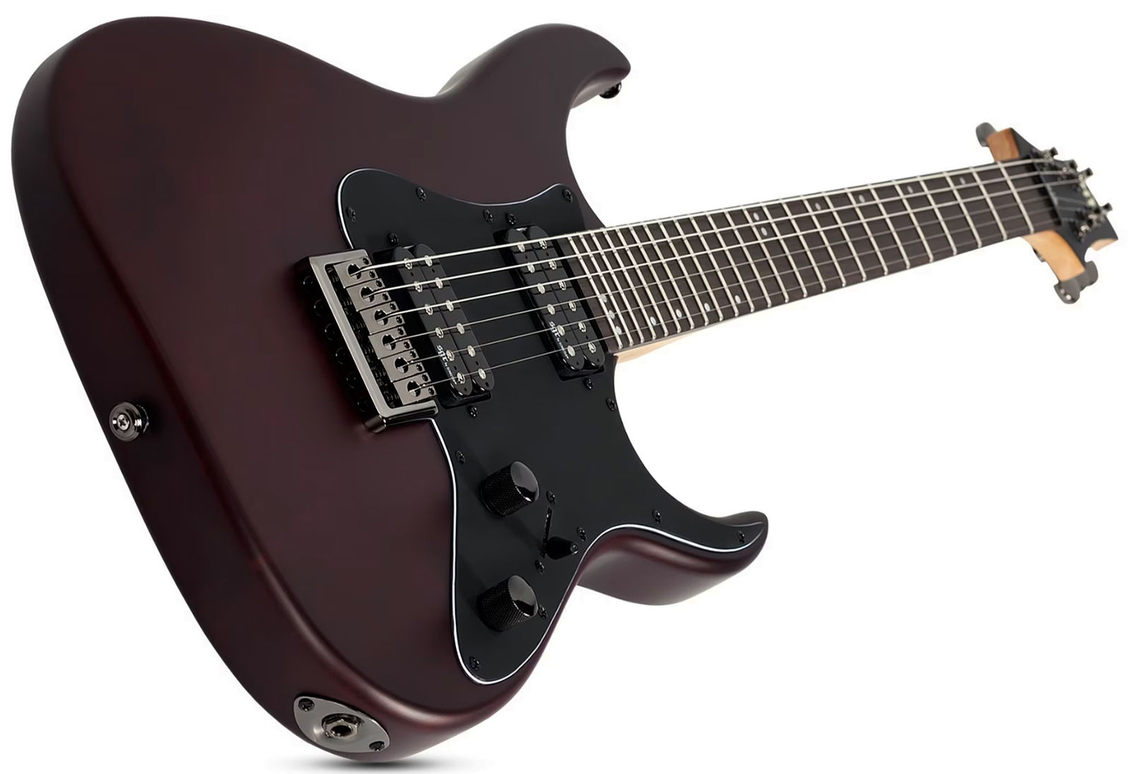 Sgr By Schecter Banshee 6 2h Ht Rw - Walnut Satin - Guitare Électrique Forme Str - Variation 1