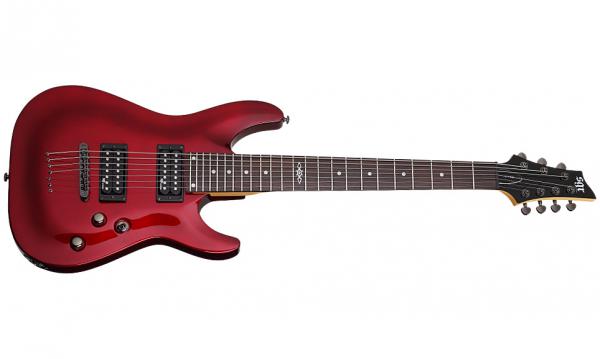 Guitare électrique solid body Sgr by schecter C-7 - Metallic red gloss