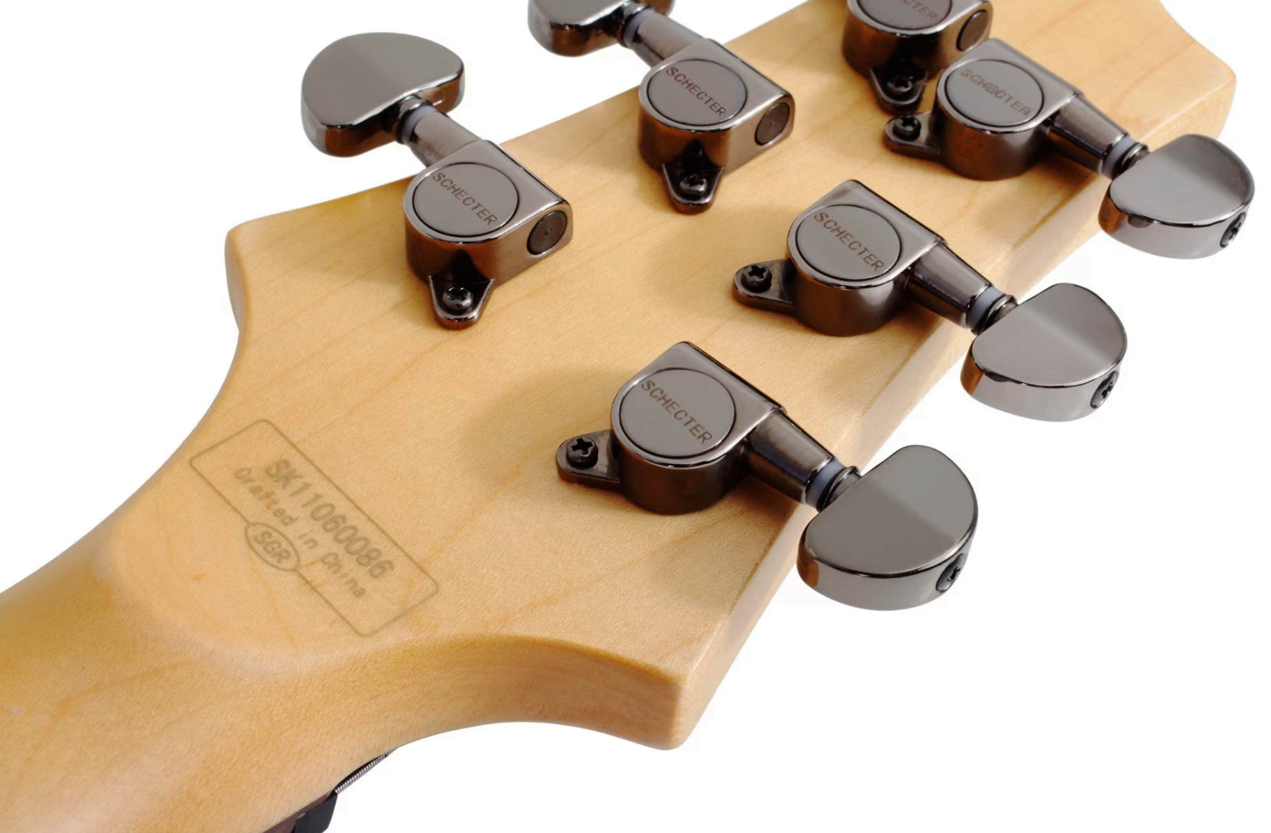 Sgr By Schecter C1 Lh Gaucher 2h Ht Rw - Gloss Black - Guitare Électrique MÉtal - Variation 4