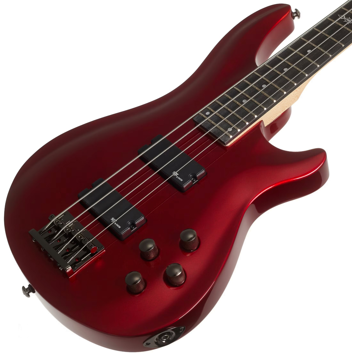 Sgr By Schecter C4 - Metallic Red - Basse Électrique Solid Body - Variation 2