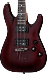 Guitare électrique métal Sgr by schecter C-1 - walnut satin