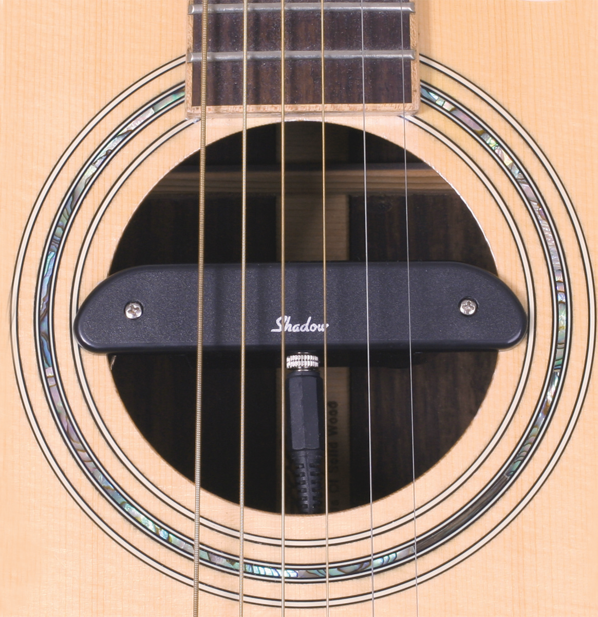 Shadow Sh141 Acoustic Guitar Active Soundhole Singlecoil Pickup - Micro Guitare Acoustique - Main picture