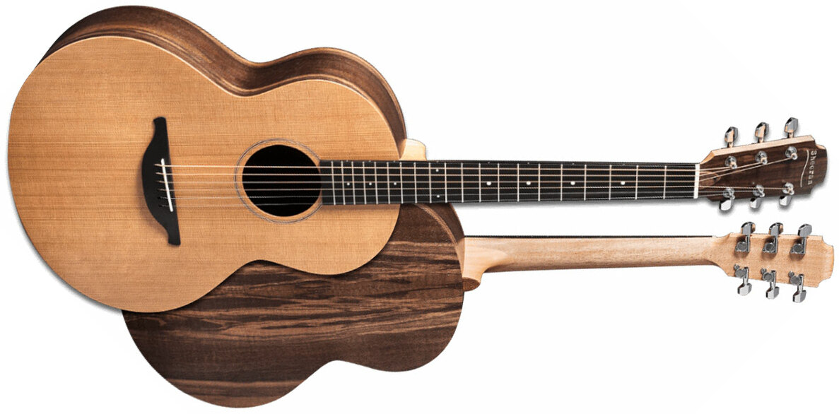 Sheeran By Lowden S01 Orchestra Model Cedre Noyer Eb +housse - Natural Satin - Guitare Acoustique - Main picture