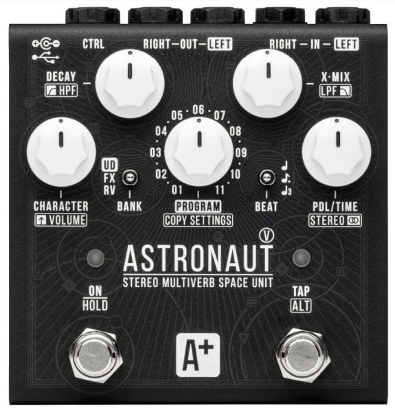 Shift line Astronaut V Stereo Multiverb Reverb, delay & echo