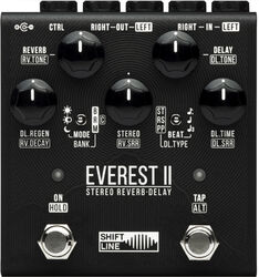 Pédale reverb / delay / echo Shift line Everest II Stereo Reverb-Delay