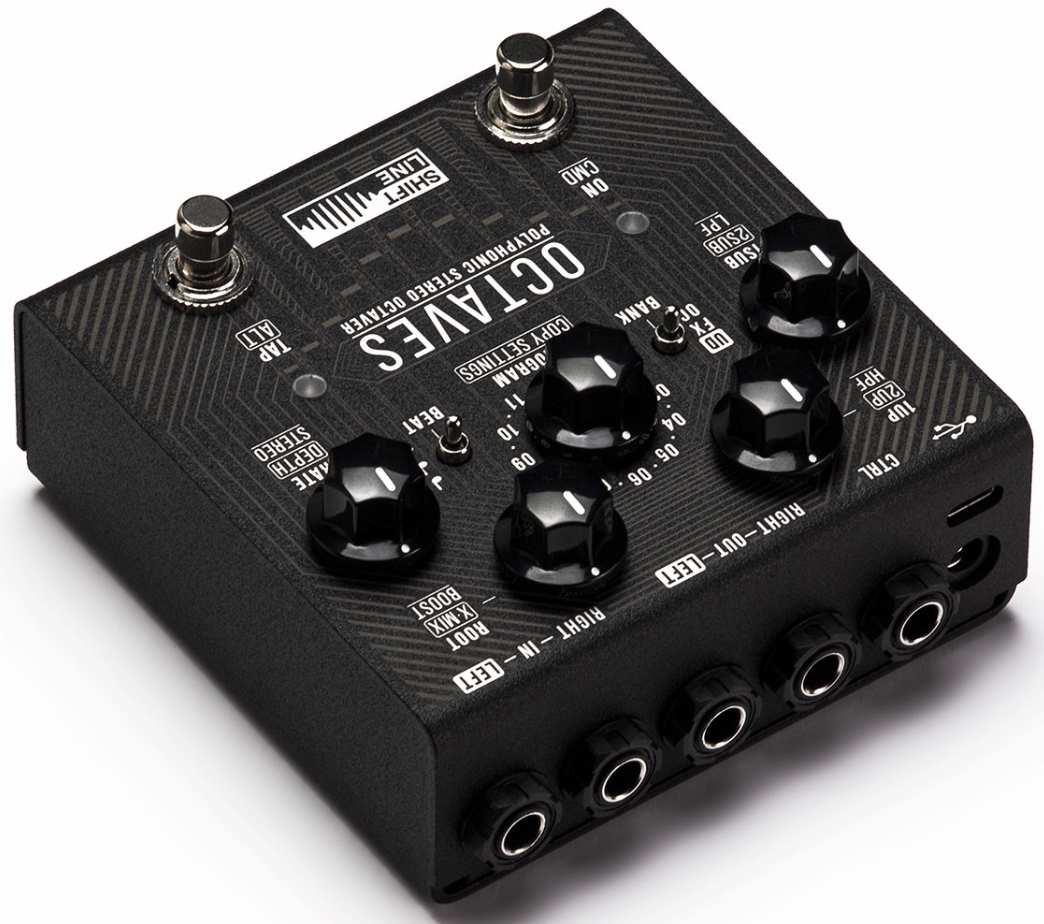 Shift Line Octaves Polyphonic Stereo Octaver - PÉdale Harmoniseur - Variation 3