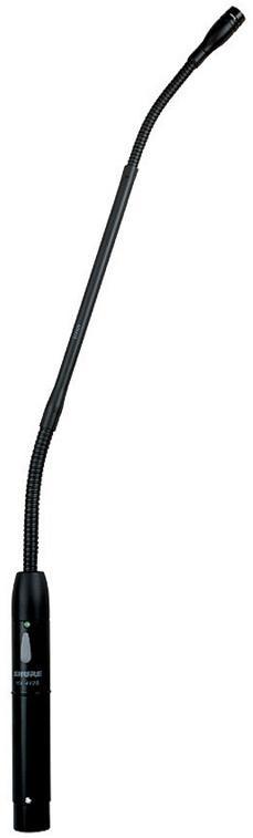 Micro col de cygne Shure MX418/N