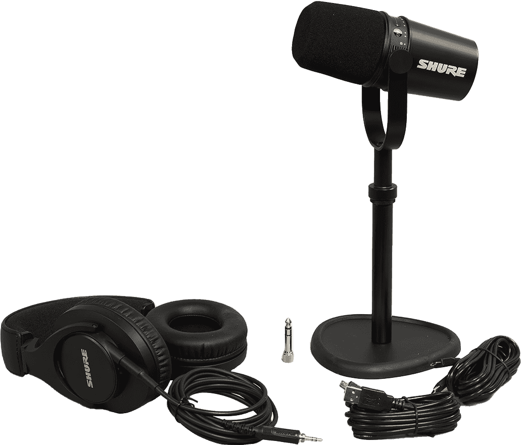Shure Pack Mv7-k + Tkm 23230 + Sse Srh440a-efs - Pack Micro - Main picture